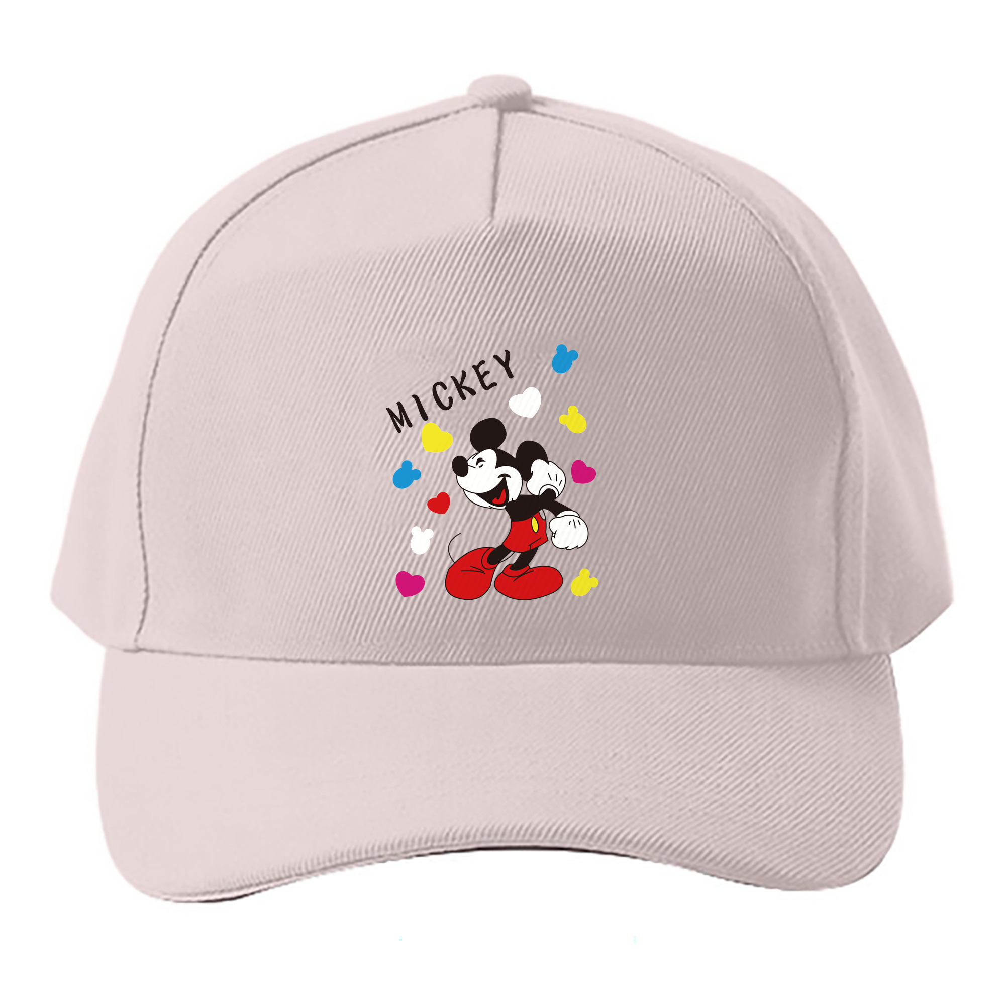 （画像用） ミッキーマウス Mickey Mouse ベースボールキャップ 綿100％ 男女兼用 帽子 スポーツ